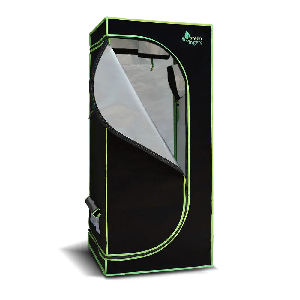 Green Fingers Grow Tent 80x80x160CM Hydroponics Kit Indoor Plant Room System - Mekamart Australia