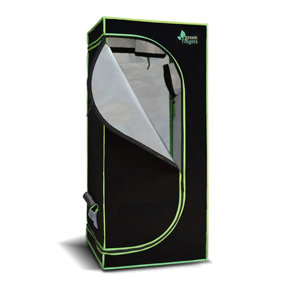 Green Fingers Grow Tent 80x80x160CM Hydroponics Kit Indoor Plant Room System - Mekamart Australia