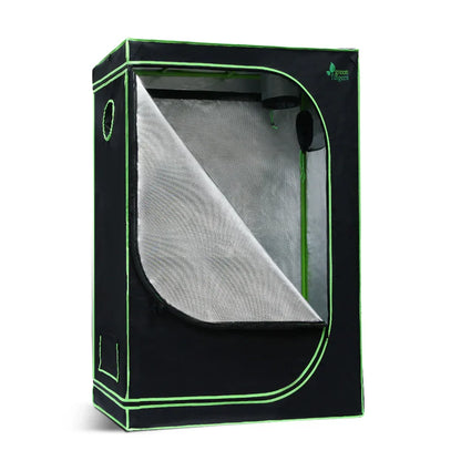 Green Fingers Grow Tent 90x50x160CM Hydroponics Kit Indoor Plant Room System - Mekamart Australia