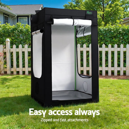 Green Fingers Grow Tent Kits 120x120x200cm Hydroponics Indoor Grow System - Mekamart Australia