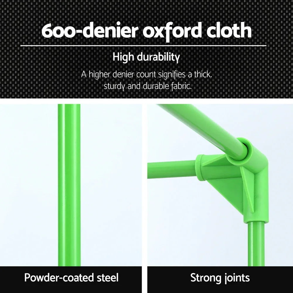 Green Fingers Grow Tent Kits 120x120x200cm Hydroponics Indoor Grow System - Mekamart Australia