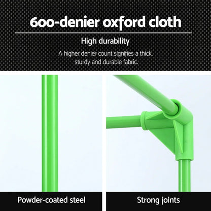 Green Fingers Grow Tent Kits 120x120x200cm Hydroponics Indoor Grow System - Mekamart Australia