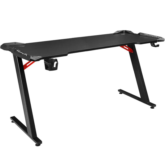 Artiss Gaming Desk Computer Desks LED Light 140CM - Mekamart Australia