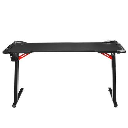 Artiss Gaming Desk Computer Desks LED Light 140CM - Mekamart Australia