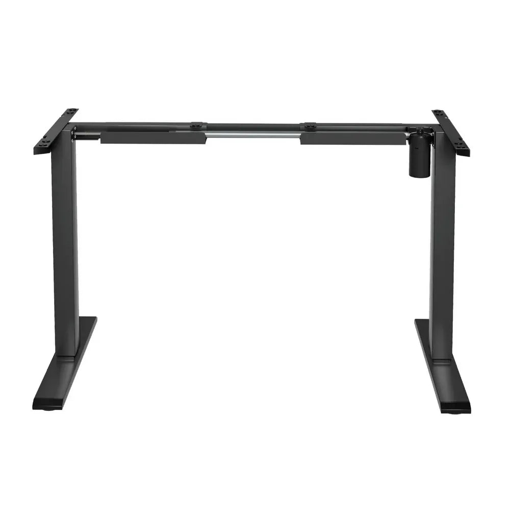 Artiss Electric Standing Desk Frame Only Height Adjustable 70KG Load Black - Mekamart Australia