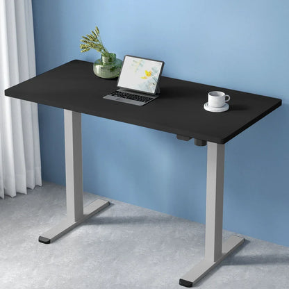 Artiss Standing Desk Motorised 140CM Black - Mekamart Australia