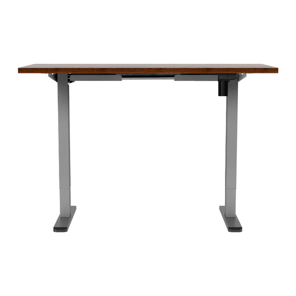 Artiss Standing Desk Motorised 120CM Rustic Brown - Mekamart Australia