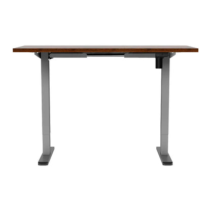 Artiss Standing Desk Motorised 120CM Rustic Brown - Mekamart Australia