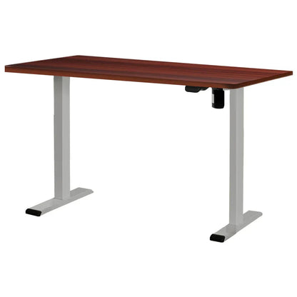 Artiss Standing Desk Motorised 140CM Walnut - Mekamart Australia