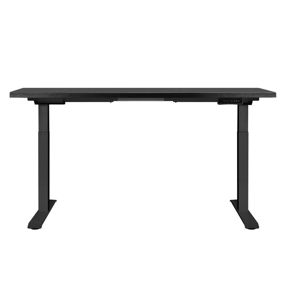 Artiss Standing Desk Motorised Dual Motor Black 140CM - Mekamart Australia