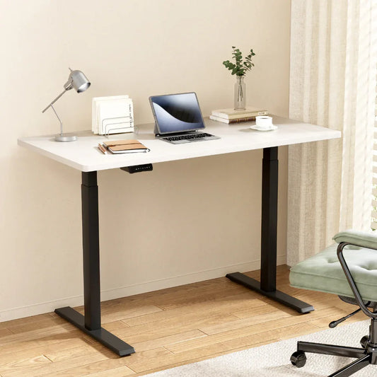 Artiss Standing Desk Motorised Dual Motor White 140CM - Mekamart Australia