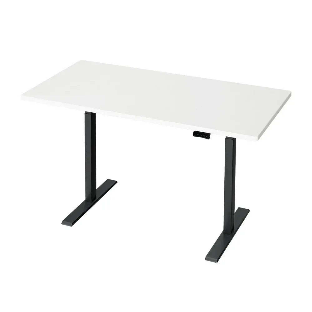 Artiss Standing Desk Motorised Dual Motor White 140CM - Mekamart Australia