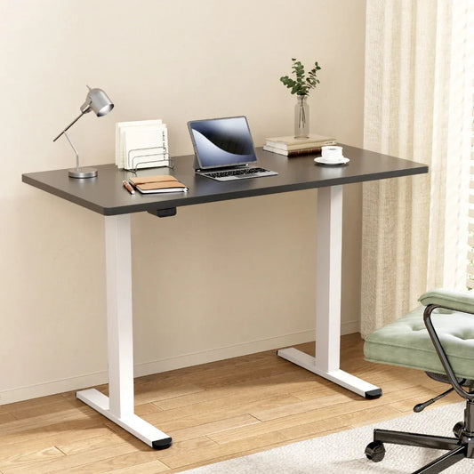 Artiss Standing Desk Motorised Dual Motor 140CM Black - Mekamart Australia