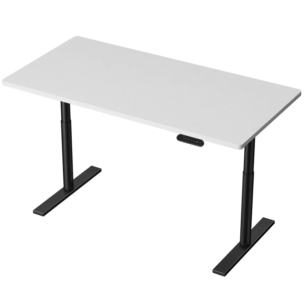 Artiss Standing Desk Motorised Electric Dual Motor White 140CM - Mekamart Australia