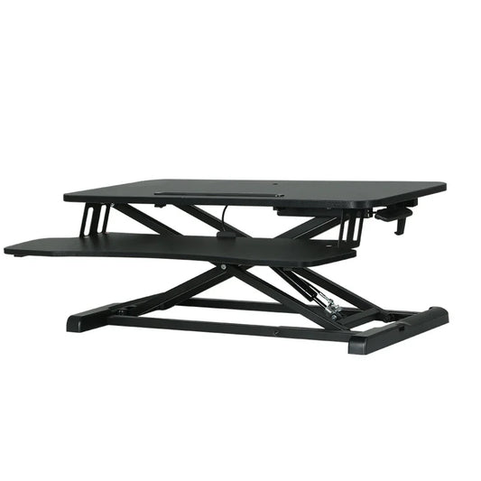 Artiss Standing Desk Riser Height Adjustable Black 80CM - Mekamart Australia