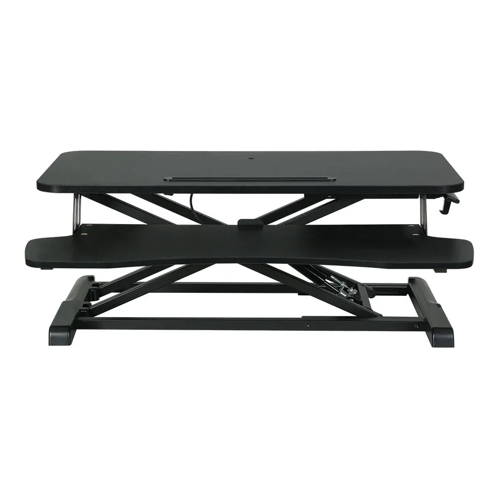 Artiss Standing Desk Riser Height Adjustable Black 80CM - Mekamart Australia