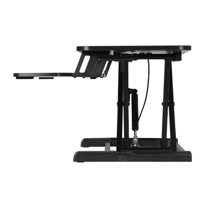 Artiss Standing Desk Riser Height Adjustable Black 80CM - Mekamart Australia