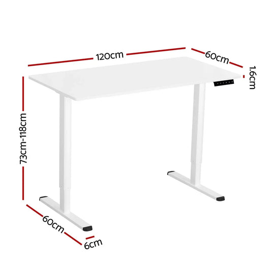Artiss Electric Standing Desk Sit Stand Desks 120CM - Mekamart Australia