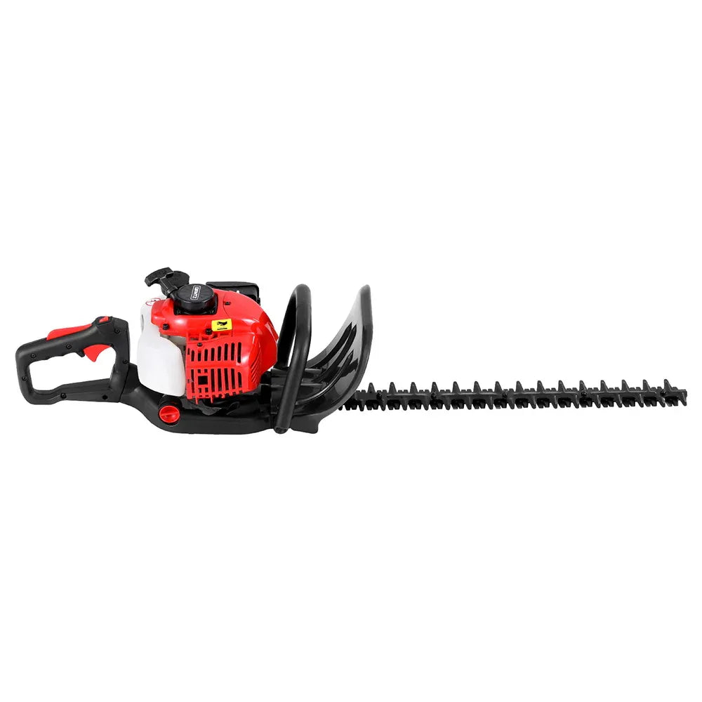 Giantz 25.4CC Petrol Hedge Trimmer 24" Dual Blade Tree Grass Garden Tool - Mekamart Australia
