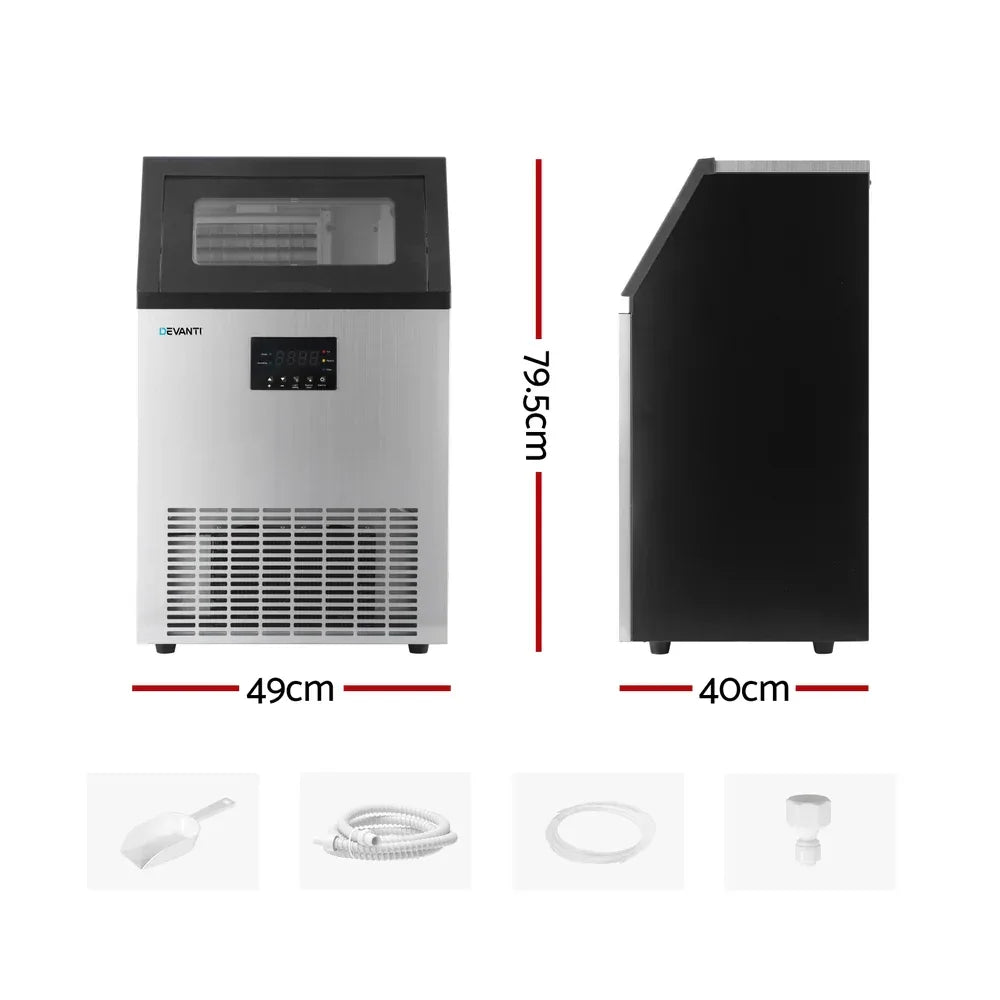 Devanti 45kg Ice Maker Commercial Machine - Mekamart Australia
