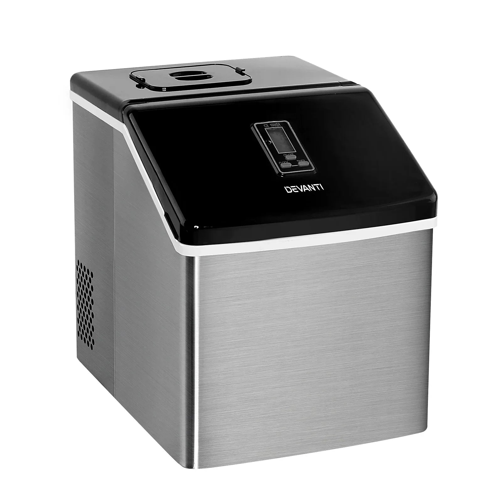 Devanti 18kg Ice Maker Machine Stainless Steel - Mekamart Australia