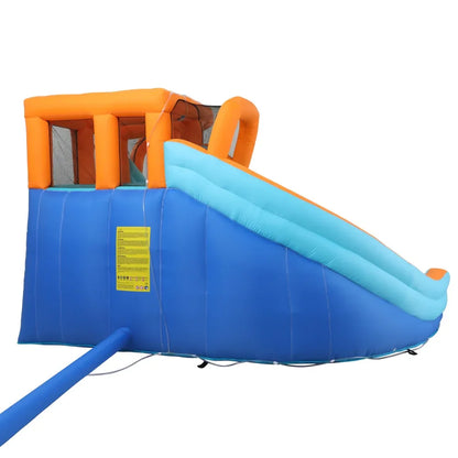 AirMyFun Kids Inflatable Pool Water Double Slide Park Jumping Castle 465X390CM - Mekamart Australia