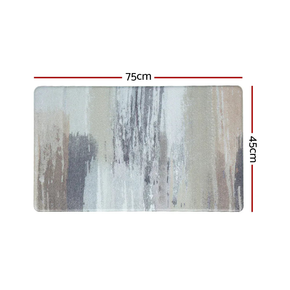 Artiss Kitchen Mat 45x75cm PVC Floor Rug Carpet Non-slip Lydia - Mekamart Australia