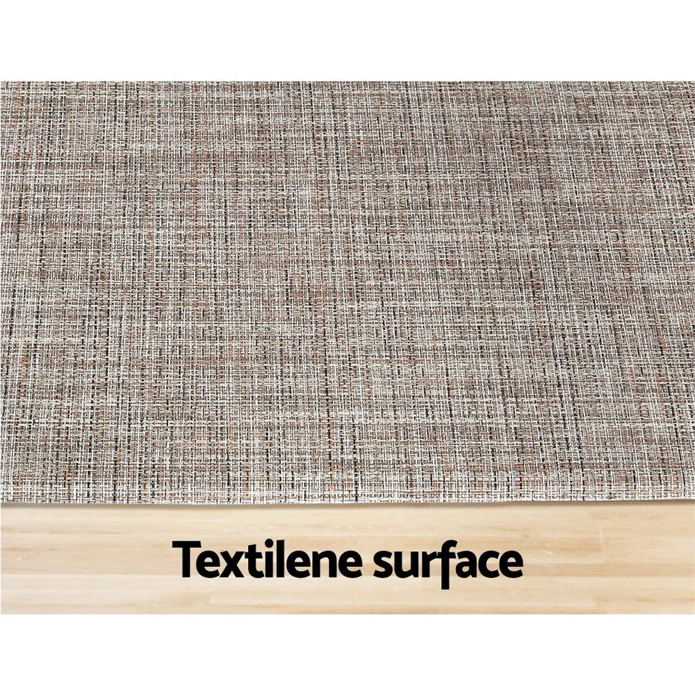 Artiss Kitchen Mat 45x150cm Textilene Floor Rug Carpet Non-slip - Mekamart Australia