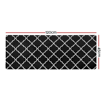 Artiss Kitchen Mat 45x120cm PVC Floor Rug Carpet Non-slip Gina - Mekamart Australia
