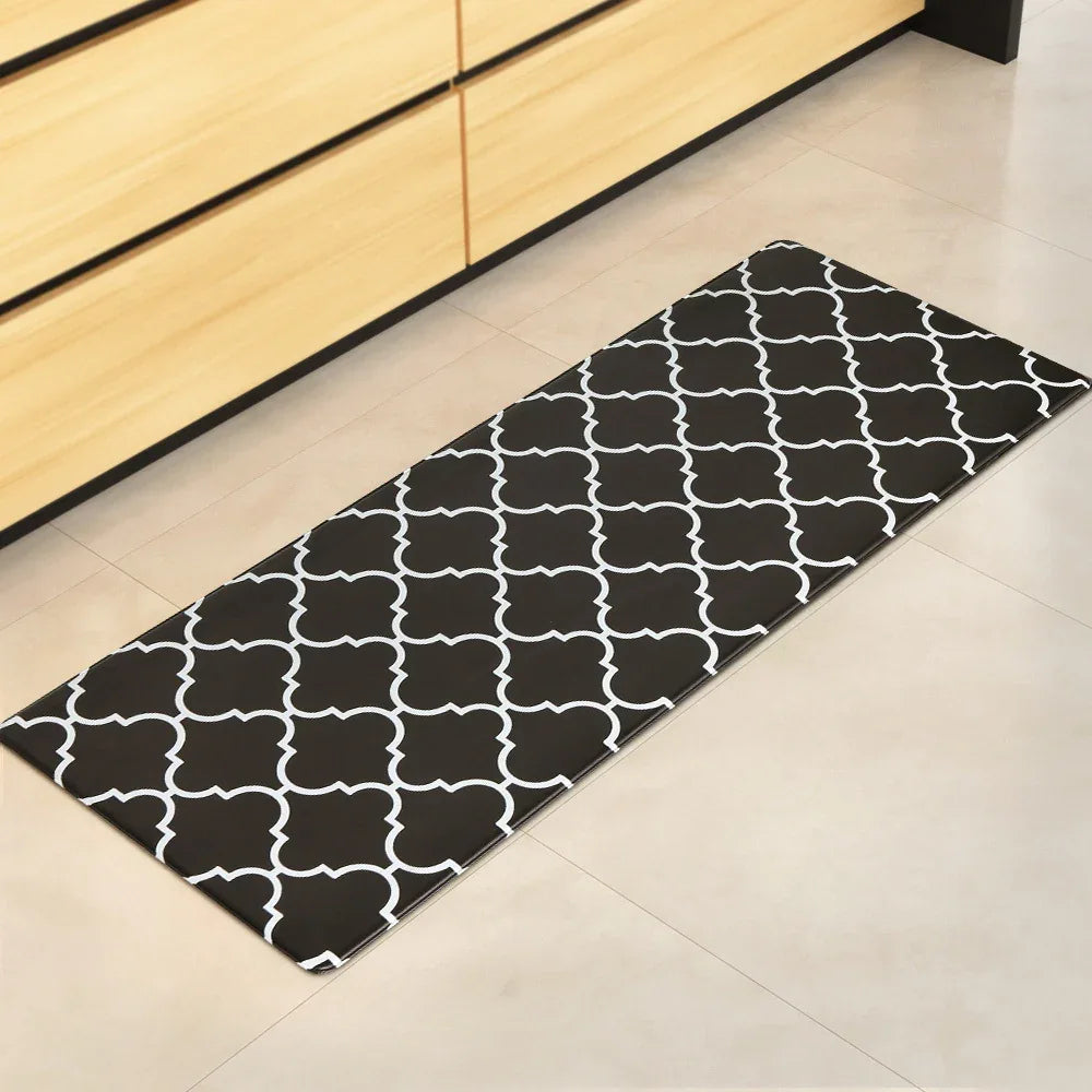 Artiss Kitchen Mat 45x120cm PVC Floor Rug Carpet Non-slip Gina - Mekamart Australia