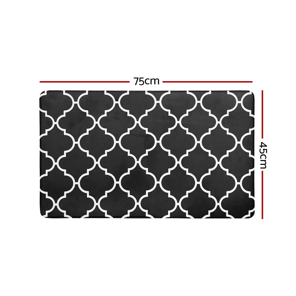 Artiss Kitchen Mat 45x75cm PVC Floor Rug Carpet Non-slip Gina - Mekamart Australia