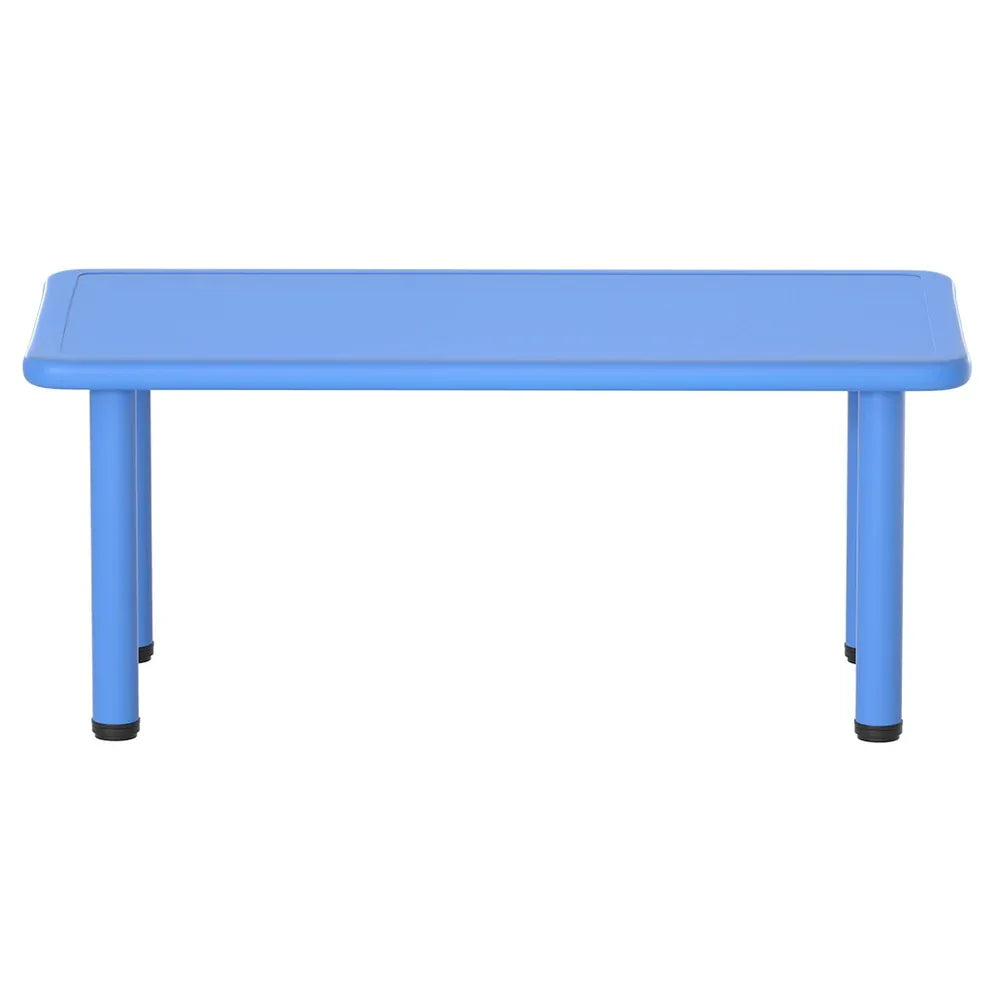 Keezi Kids Table Plastic Square Activity Study Desk 60X120CM - Mekamart Australia