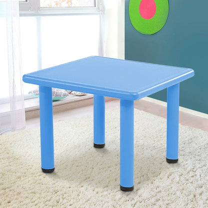 Keezi Kids Table Plastic Square Activity Study Desk 60X60CM - Mekamart Australia