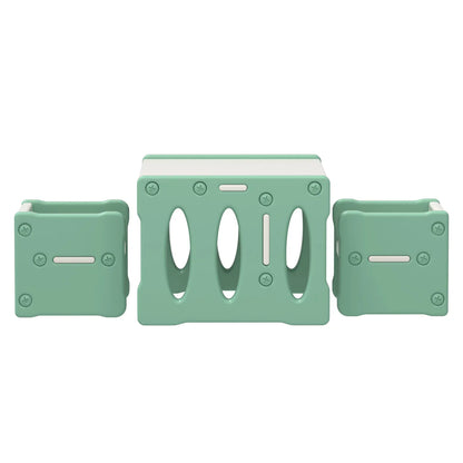 Keezi 3PCS Kids Table and Chairs Set HDPE - Mekamart Australia