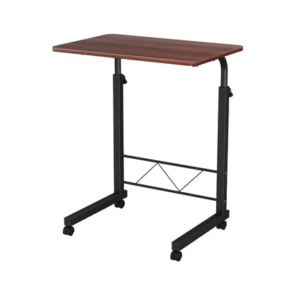 Artiss Laptop Desk Table Adjustable 60CM Dark Wood - Mekamart Australia