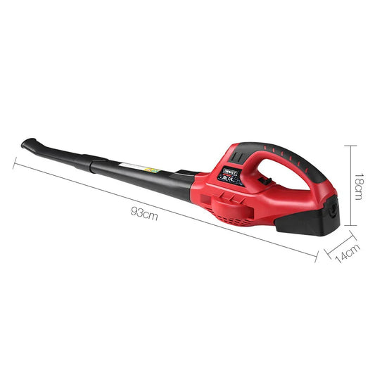 Giantz 20V Cordless Leaf Blower Garden Lithium Electric Battery Nozzles 2-Speed - Mekamart Australia