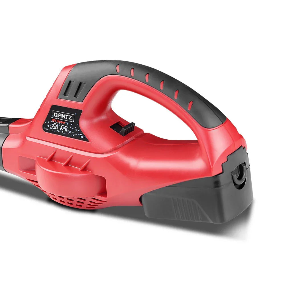 Giantz 20V Cordless Leaf Blower Garden Lithium Electric Battery Nozzles 2-Speed - Mekamart Australia