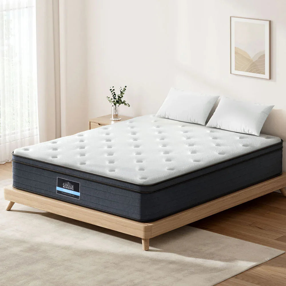 Giselle Bedding 34cm Mattress Euro Top King - Mekamart Australia