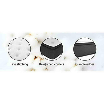 Giselle Bedding 34cm Mattress Euro Top King - Mekamart Australia