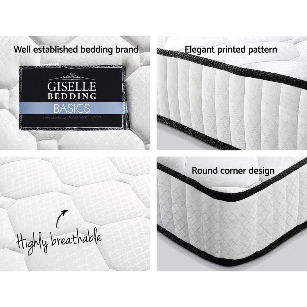 Giselle Bedding 21cm Mattress Tight Top Single - Mekamart Australia