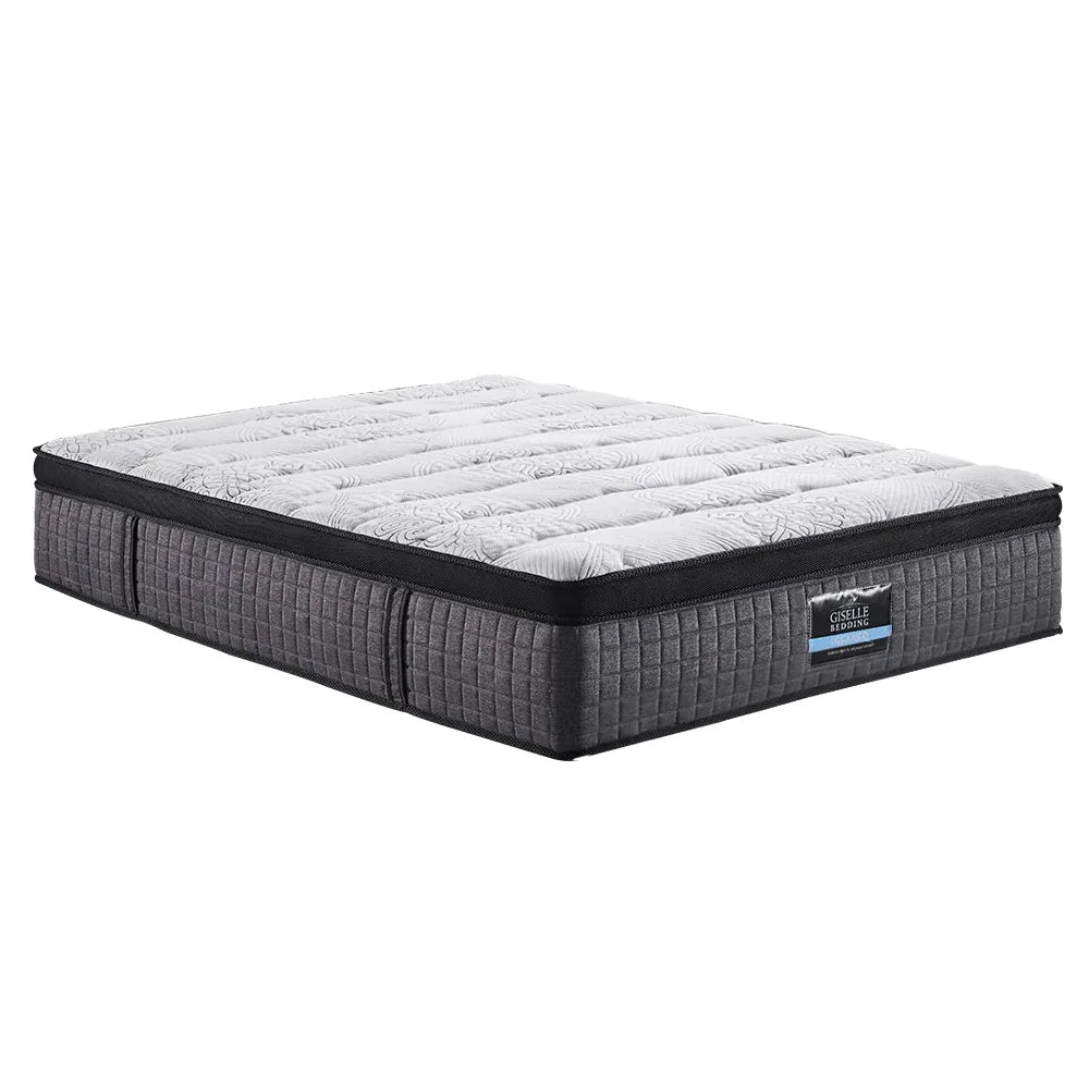 Giselle Bedding 34cm Mattress 9 Zone Latex Foam King - Mekamart Australia