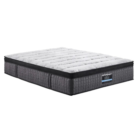 Giselle Bedding 34cm Mattress 9 Zone Latex Foam King - Mekamart Australia