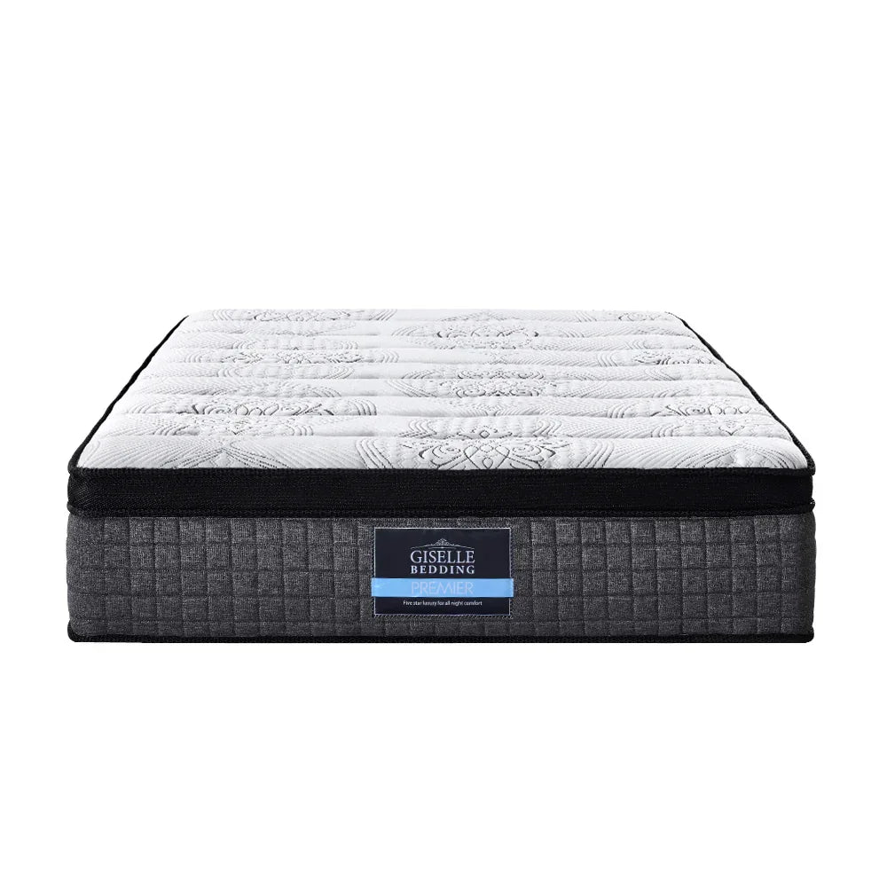 Giselle Bedding 34cm Mattress 9 Zone Latex Foam King Single - Mekamart Australia