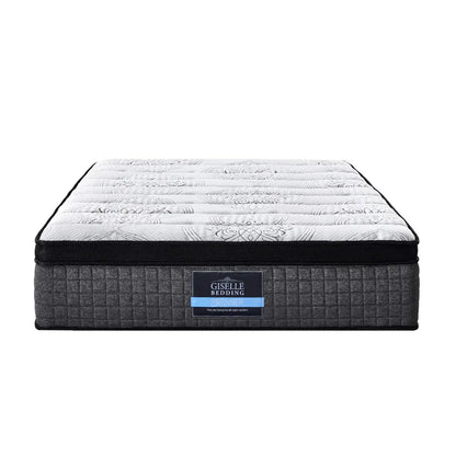 Giselle Bedding 34cm Mattress 9 Zone Latex Foam King Single - Mekamart Australia