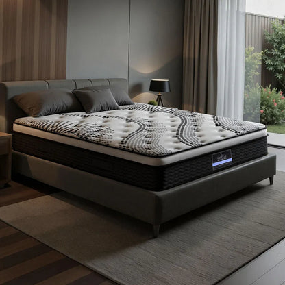 Giselle Bedding 32cm Mattress Euro Top Super King - Mekamart Australia