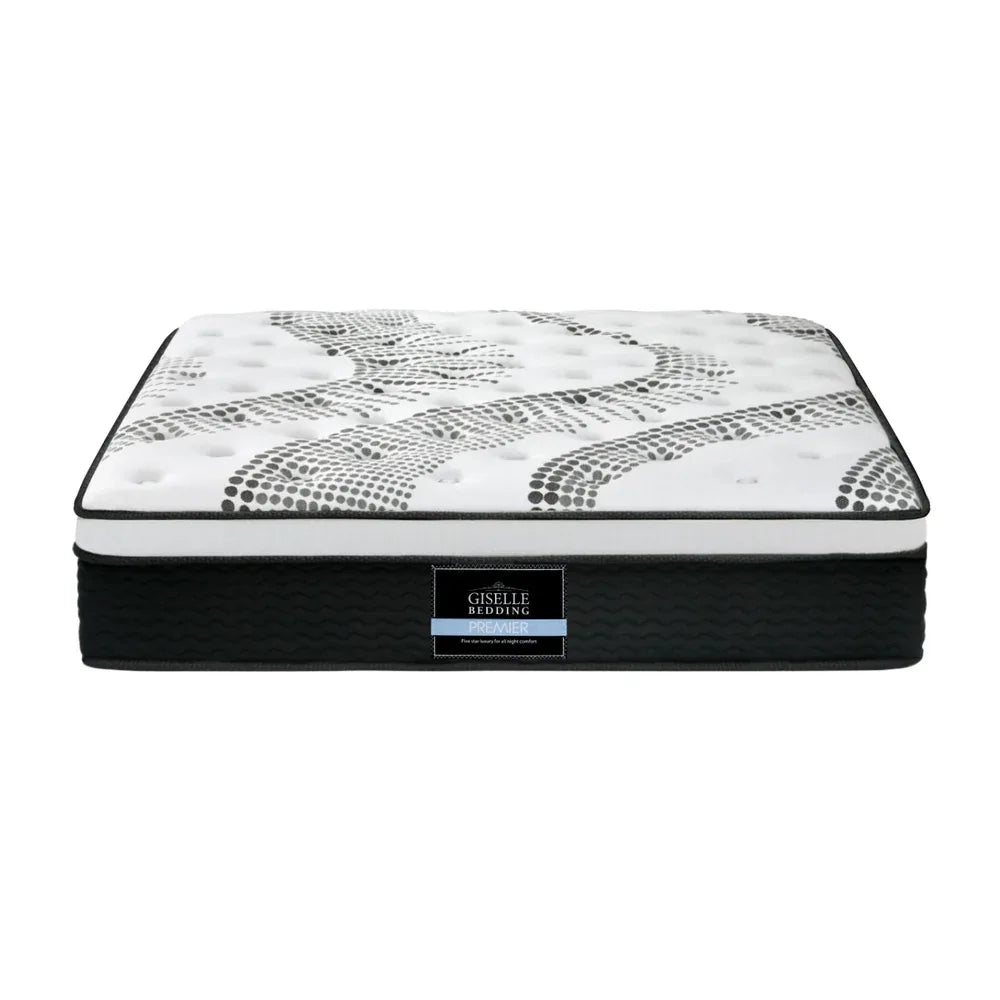 Giselle Bedding 32cm Mattress Euro Top Super King - Mekamart Australia