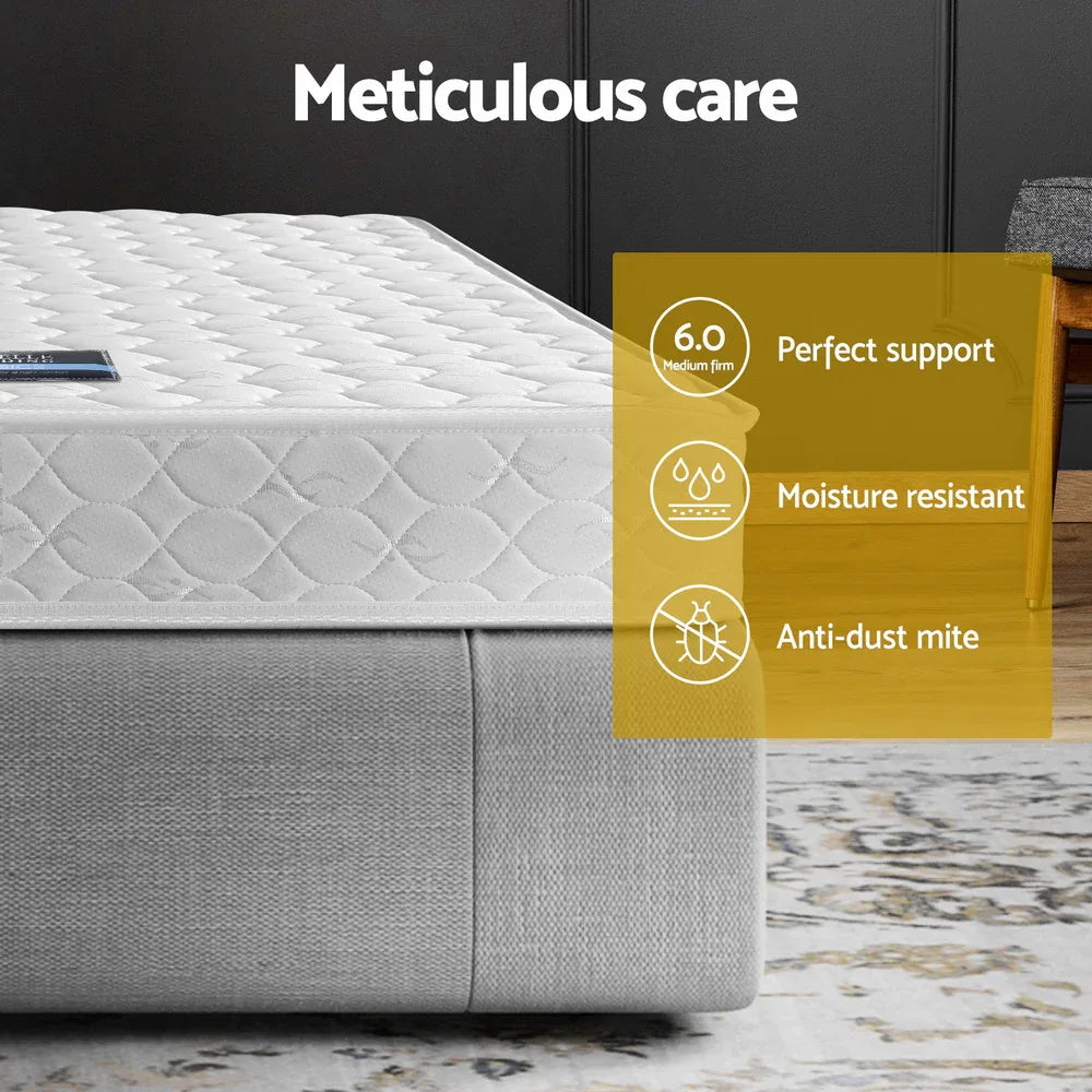 Giselle Bedding 13cm Mattress Tight Top King Single - Mekamart Australia