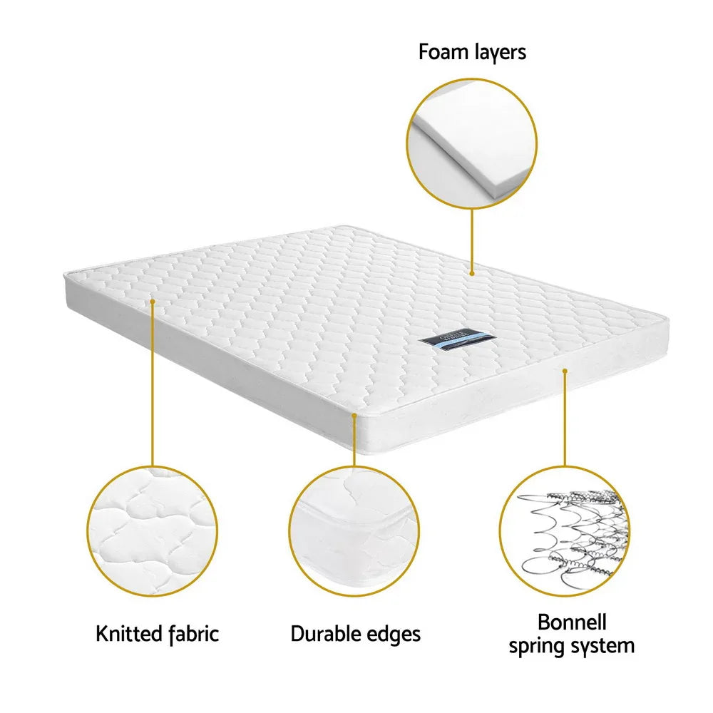 Giselle Bedding 13cm Mattress Tight Top King Single - Mekamart Australia