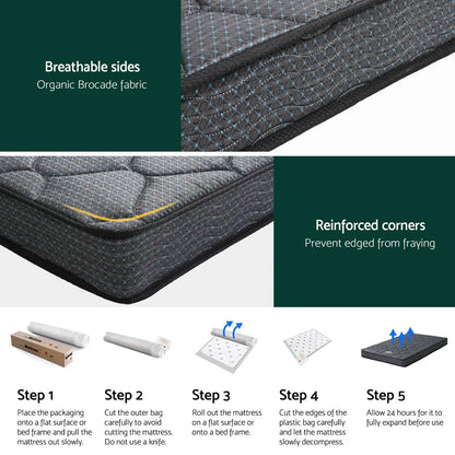 16cm Mattress Giselle Bonnell Spring King Single - Mekamart Australia