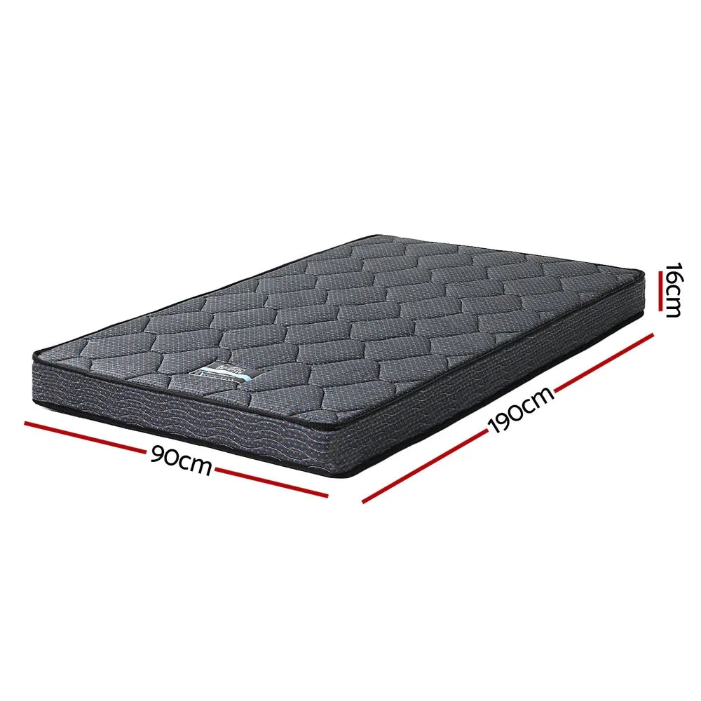 16cm Mattress Giselle Bonnell Spring Single - Mekamart Australia